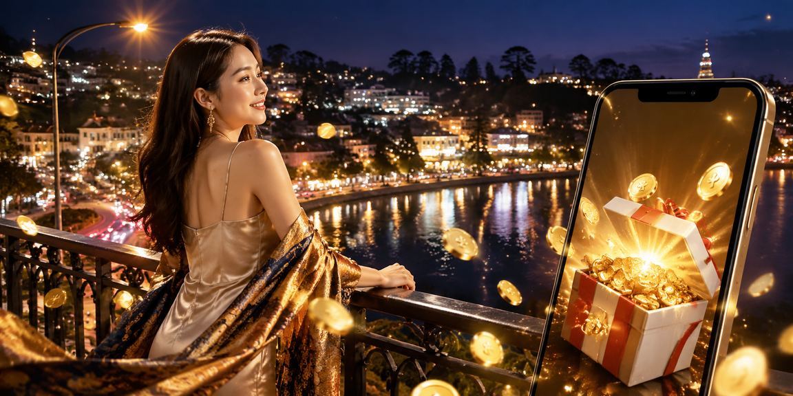 Người dùng Đà Lạt chơi casino trên điện thoại di động trong không khí se lạnh